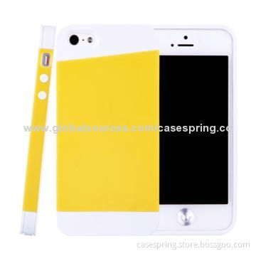 Double Color Silicone Mobile Phone Sets Ultra-thin Silicone Case for iPhone 5s